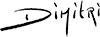 Het logo van Dimitri