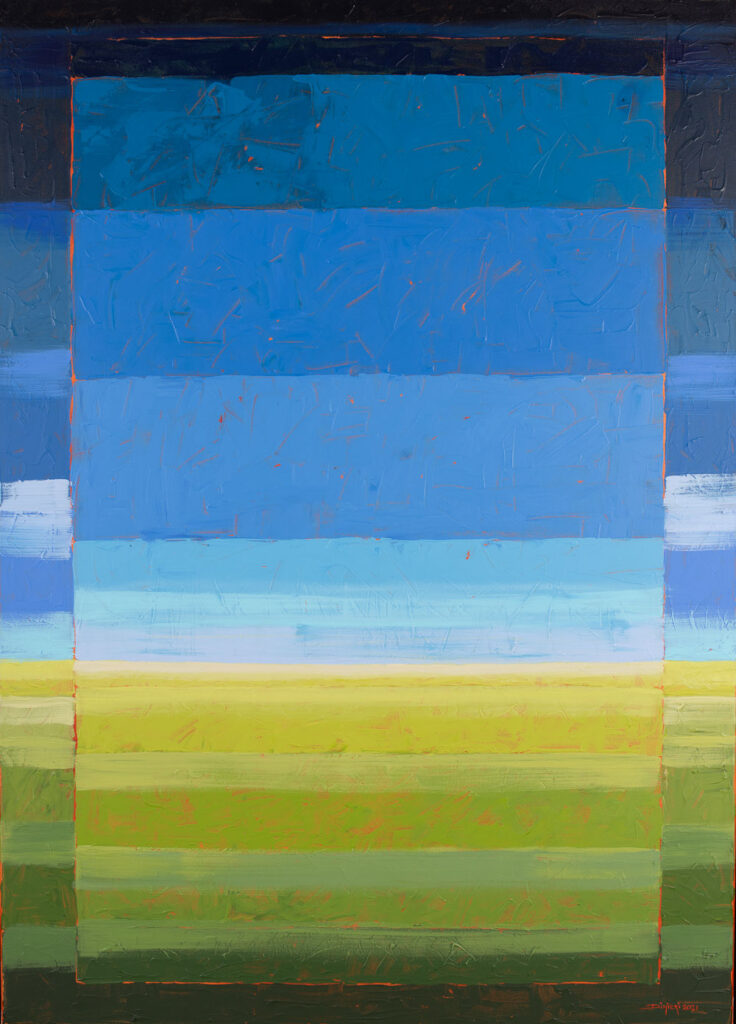 Abstract painting of Aberdeen