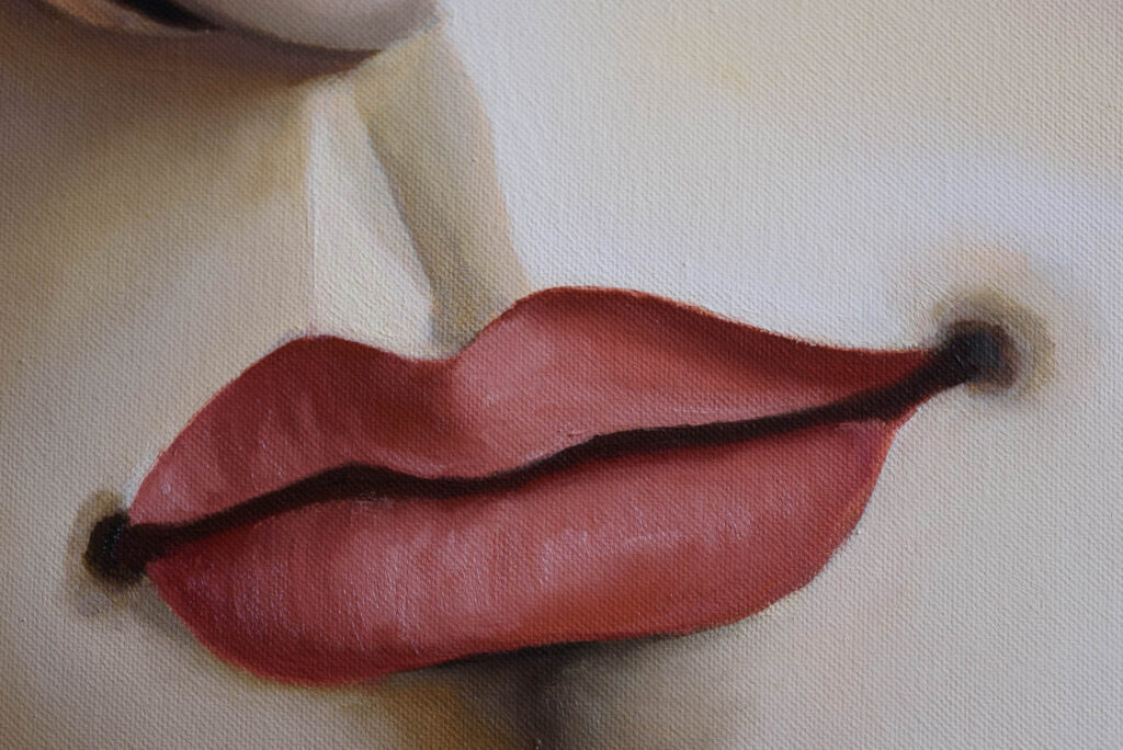 Detail van het schilderij Venus